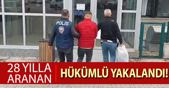 Denizli’de 28 yılla aranan hükümlü yakalandı