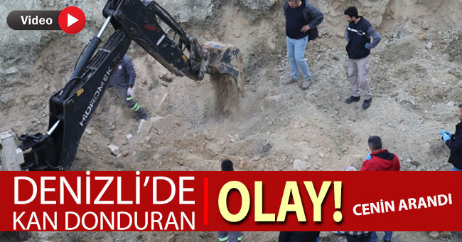 Denizli’de kan donduran olay; Aksatılan gebe kontrolü bebeğin gömüldüğünü ortaya çıkardı