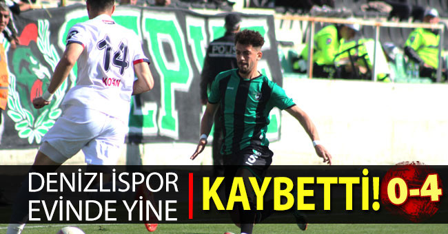 Denizlispor: 0 – Zonguldakspor: 4